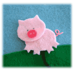 Three Little Pigs craft puppet activity